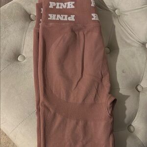 PINK Victoria's Secret Mauve Leggings Soft Comfortable Fit